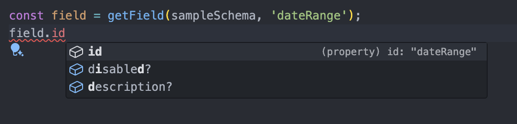 getField プレビュー